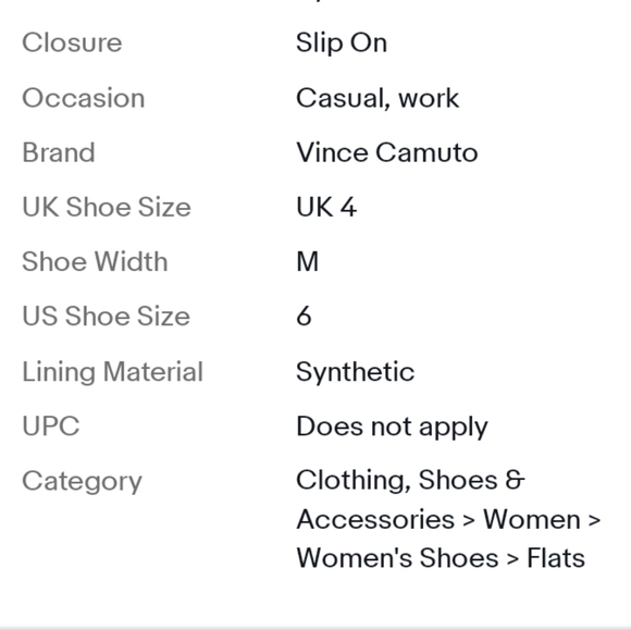 VINCE CAMUTO VC-BARITA SZ 6M TAN METALLIC SUEDE LOOK BLING SlipOn Sneaker - Picture 12 of 17